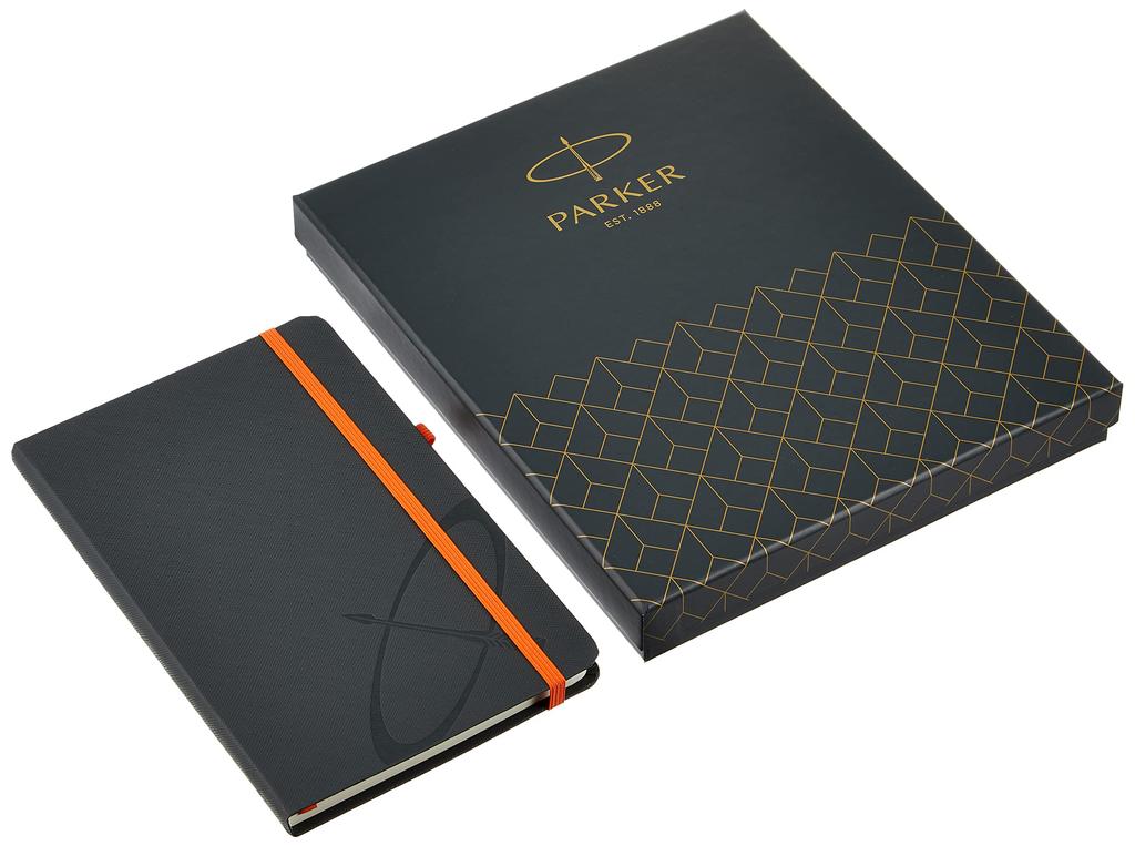 PARKER Sonnet Red GT Ballpoint Medium Gift Box Set with Original Officially 1950777 NS Pen, Nib, Oil-Based, Notebook, Imported,