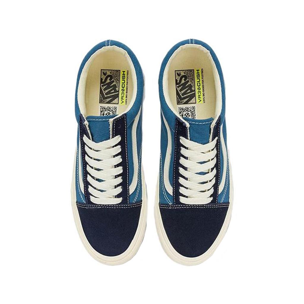Vans Old Skool Vr3 Retro Amortiseerivad Vastupidavad Madalad Rula Kingad Unisex Tossud Sinised VN0005UBFRP