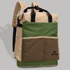 Fashion Color-Block Women Backpack Sporty Casual Student Bookbag Light Waterproof Outdoor Camping Travel Rucksack Nylon Daypack