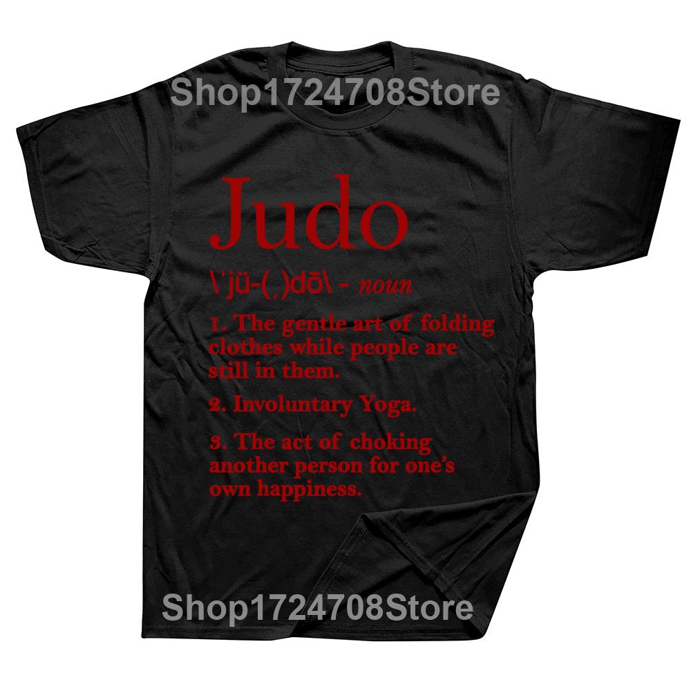 Eat Sleep Judo Brazilian Jiu Jitsu Bjj Funny T Shirt Casual Men Short Sleeve T-shirt Cool Tees Tops Harajuku Streetwear