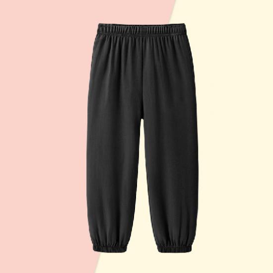 Home Solid Color Anti-Mosquito Pants Pure Cotton All-Cotton Boys and Girls Summer Thin Breathable