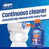 Automatic Toilet Bowl Cleaner Odor Eliminator In-Tank Liquid Cleaner with Molecular Technology Continuous Deodorizing Safe