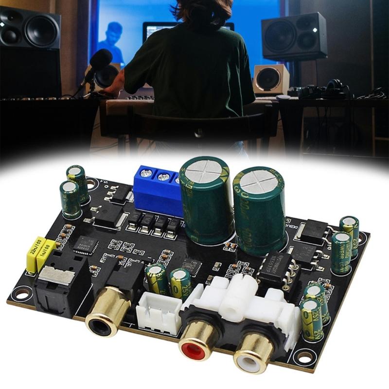 Premium Auditory Decoding Incorporating CS8416 and CS4398 Chip for Hifi Sound and Universal Device Compatibility
