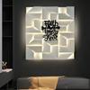 Metal Family Faith Wall Art for Home, Office, Patio - Christmas & Halloween Decor