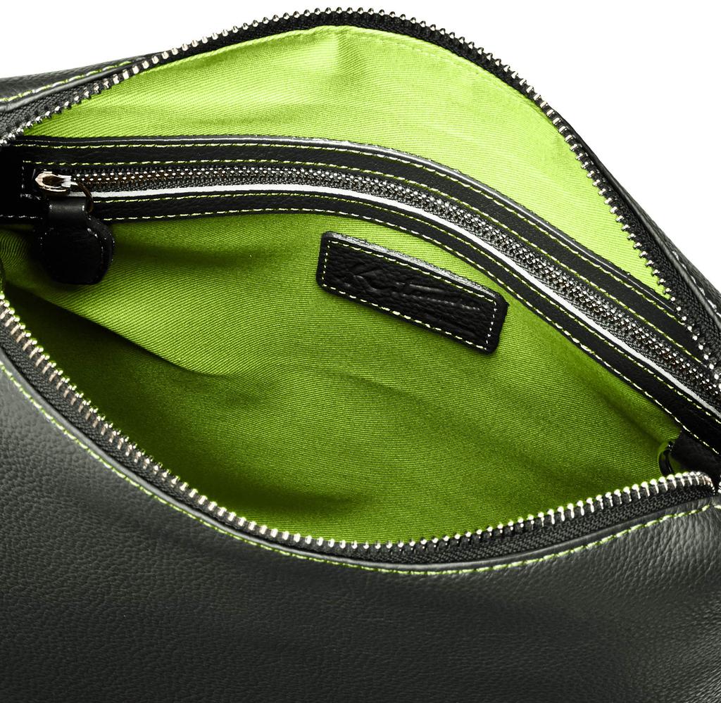 Crossbody Shoulder Bag Dark Green Stitch 32311 [Kitamura] Y-1142 Green/Light [Green]