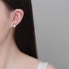 Women's New Mother-of-Pearl Four-Leaf Clover Earrings—Simple, Versatile, Light Luxury, Customizable High-End Design