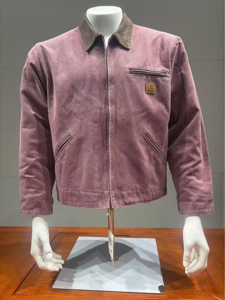 Carhartt J97 Unisex Distressed Workwear Zippered Jacket