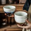 Kreative Farbabstimmung Keramikschale Japanische Reisschale Geschirr Kleine Schale Haushalt Runde Schale Einzelportion Essen Nudelschale