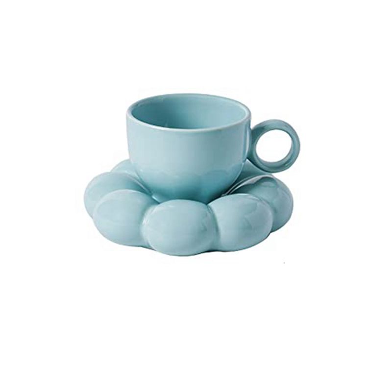 

AEE2-Cute Couple Coffee Cup Creative-Men And Women Mug Student Office Small Fresh--Cup Large-Capacity Water Cup синий
