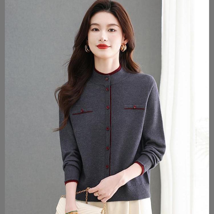 Sweater Cardigan Women Loose and Versatile Short Knitted Cardigan Top for Women In Korean Autumn and Winter Sweater Coat