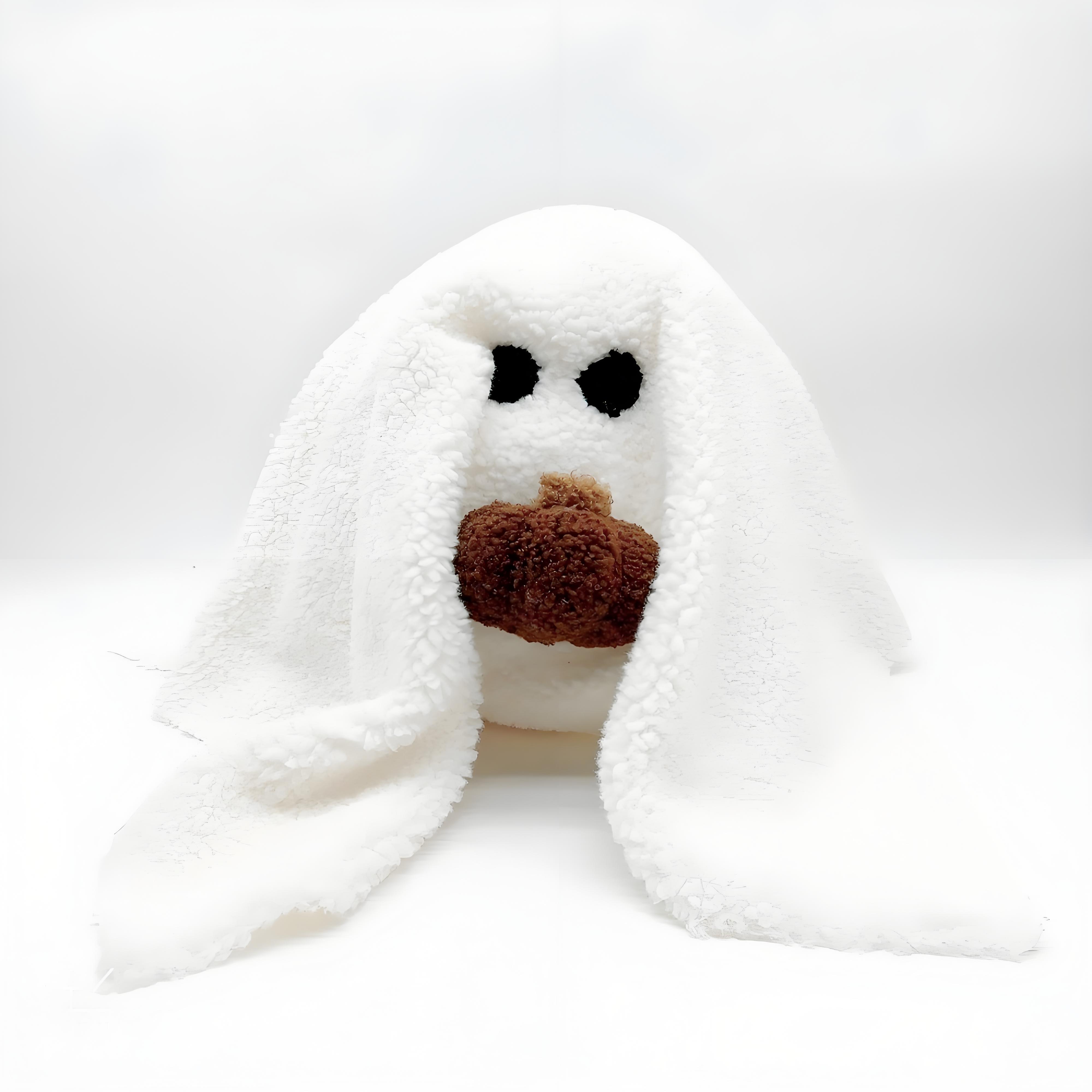 

Spooky Halloween Throw Pillows | Ghost Bat Pumpkin Shapes | Cozy Couch & Sofa Decor for Living Room Bed білий