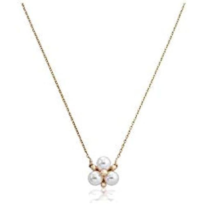 Collier - MAJORICA - VEGA - 6 mm - Prata Dourada 925 - 3,76 GR