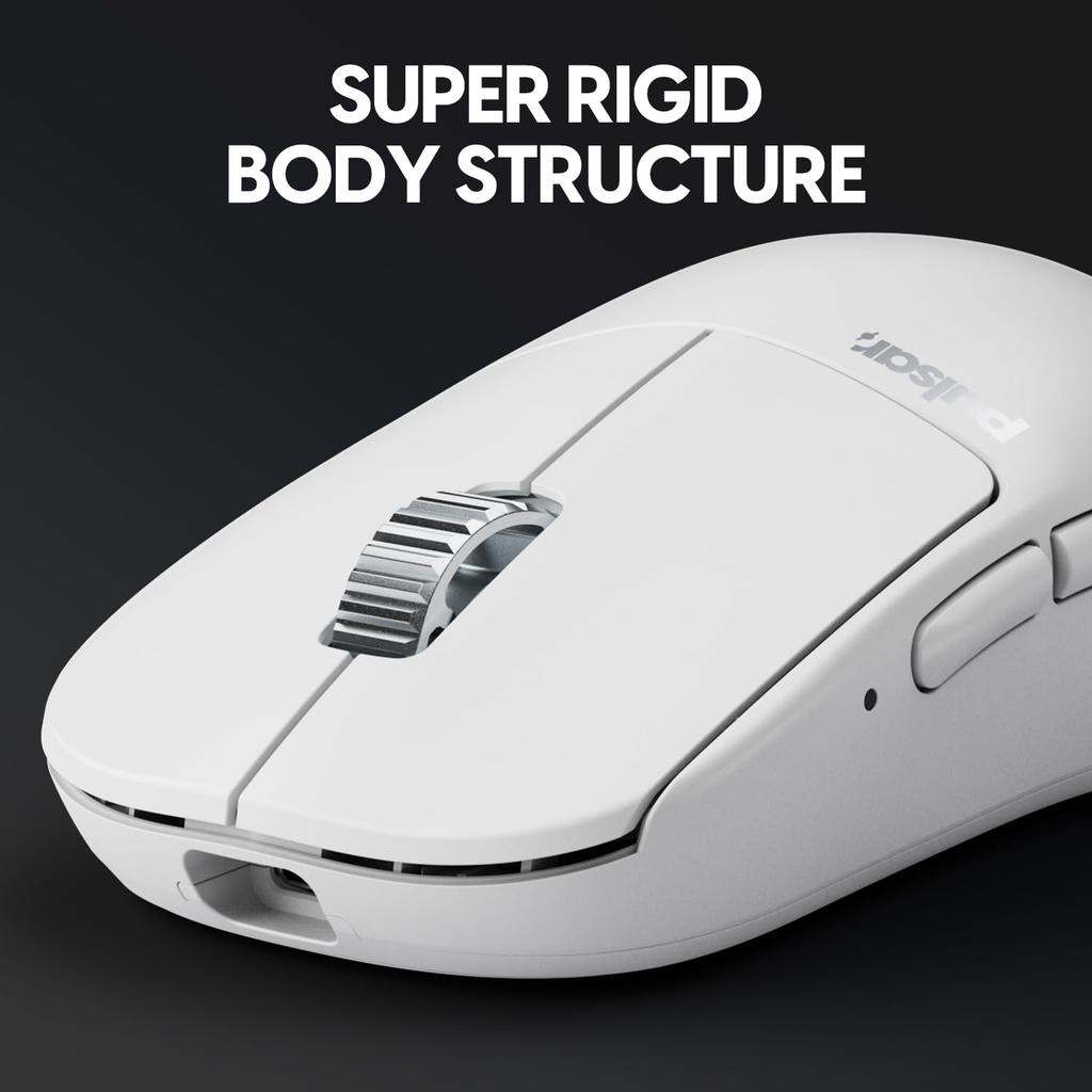 Pulsar Gaming Gears X2H eS Kabellose Gaming-Maus, ultraleicht, 65 g, symmetrisch, 2,4 GHz, 1 ms, 26000 DPI, optischer Sensor, PAW3395, inländisches Originalprodukt