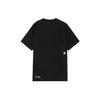 Li Ning T Shirts Men's Black Crew Neck Moderate Straight Fit AHSR915-3