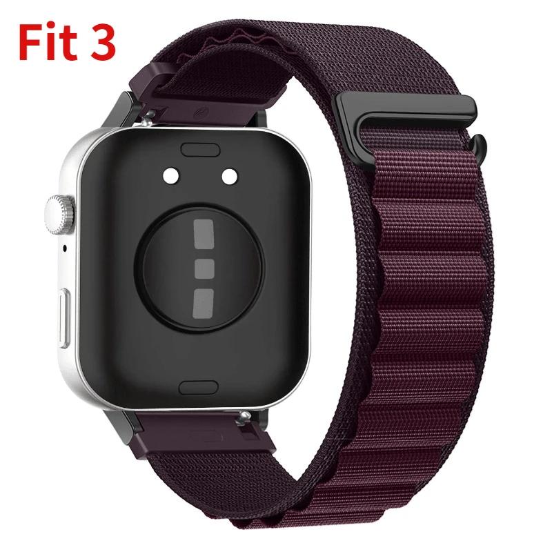 Alpine Loop Strap For Huawei Watch Fit 4/3 Nylon Adjustable Breathable Wristband For Huawei Watch Fit 4 Pro Bracelet Accessories