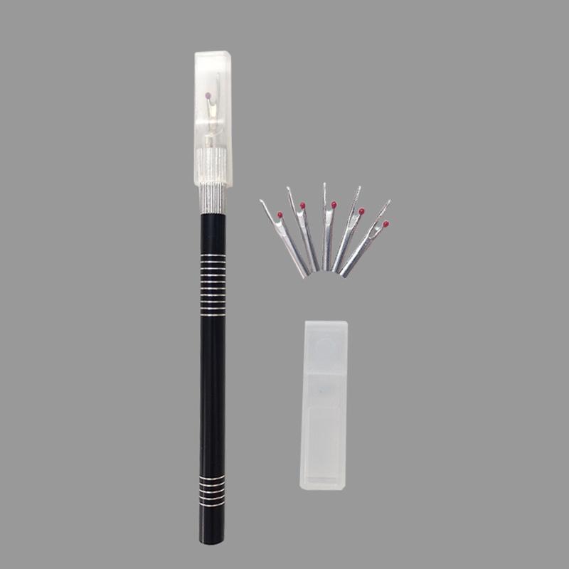 Thread Cutter Handy Stitch Ripper with Spare Replacement for Head for Sewing/Cra