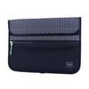 PORTER HEXARIA DOCUMENT SLEEVE (M) Document Case, 682-17957, Navy/50