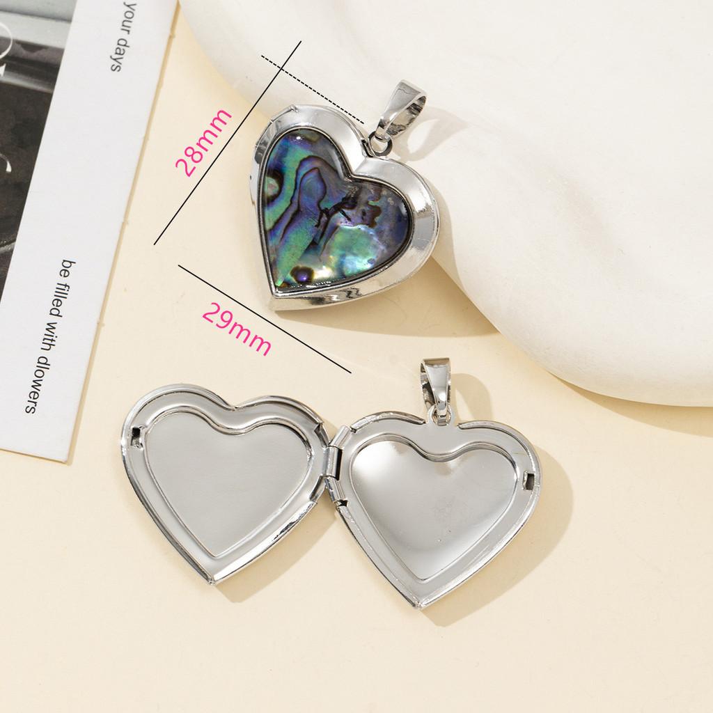 Shell Heart Bead Jewelry Box With Vintage Design For Fashion Accessories
