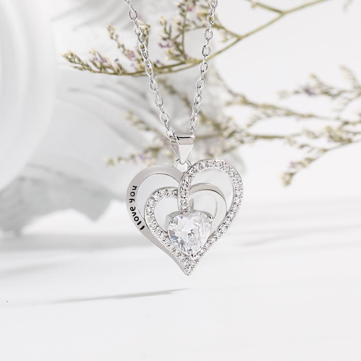 Eternal Heart Constellations LOVE Double-Layer Necklace
