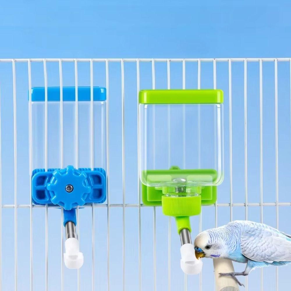 Leak-proof Automatic Parrot Drinking Bottle Cage Mounting Hanging Water Feeder  Pet Supply