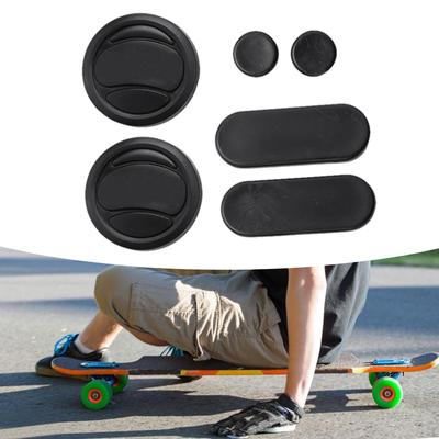 Longboard Skateboard posuvné rukavice Brzdový posuvník pre skate príslušenstvo