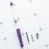 6x Bead Pen Beadable Ballpoint Pen Blank Pen Smooth Writing Pen 1.0mm Signature Pen Bead Rollerball Pen School Supplies