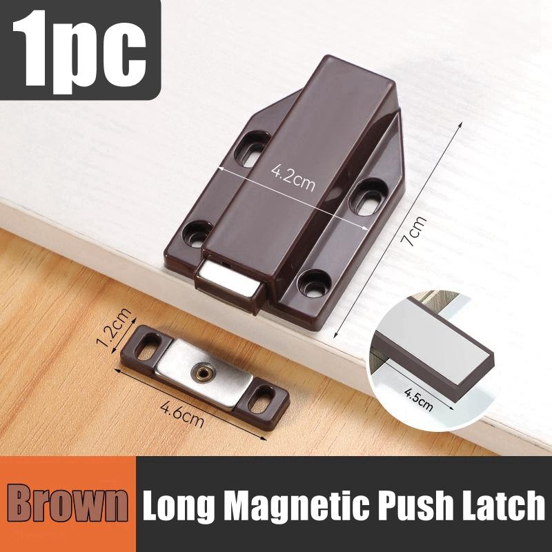 Magnetic Push Latch Press Out Latch Push to Open Cabinet Hardware Magnetic Touch Latches Push Release Kitchen Drawer Push Catch
