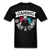 Gaming Is Not a Crime Shirt Funny Gift for Gamer T-Shirt Size S-6XL