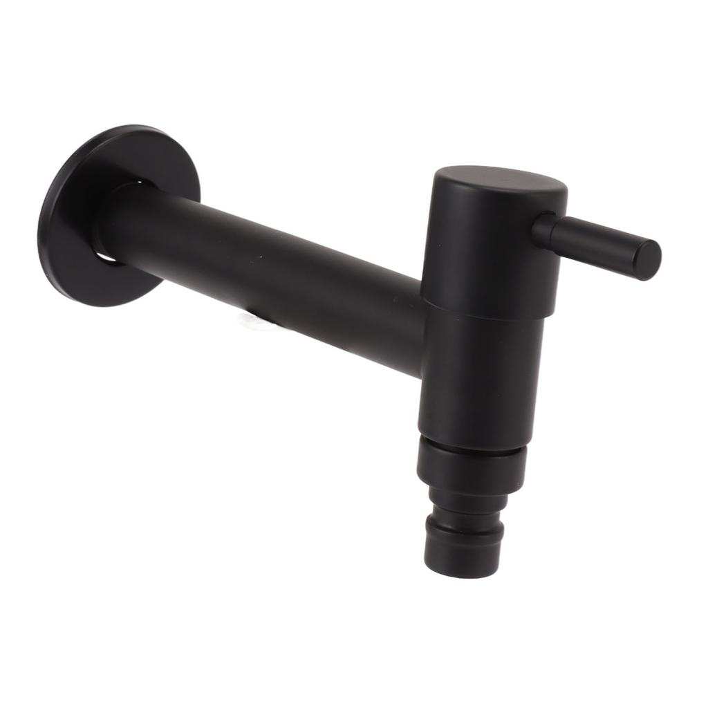 G1/2 Wandmontierter Kaltwasserhahn 304 Edelstahl Einhand-Kaltwasserhahn Badezimmer Garten