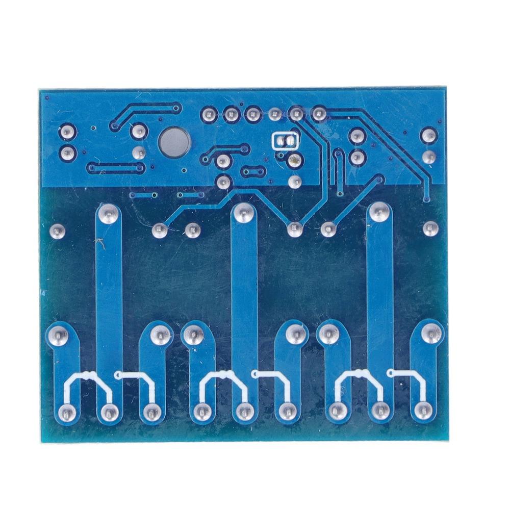 3-Kanal 3-Kanal Relaismodul mit isoliertem Optokoppler DC 5V 3,3V Kompatibel Hochspannungs-Relaismodul