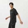 Semir Men's Summer Short Sleeve T-Shirt Cute Pet Print Letter Knit Pure Cotton Loose Top
