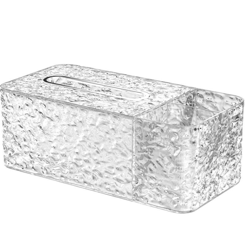 Daisy Leaf Light Luxury Desktop Storage and Tissue Box