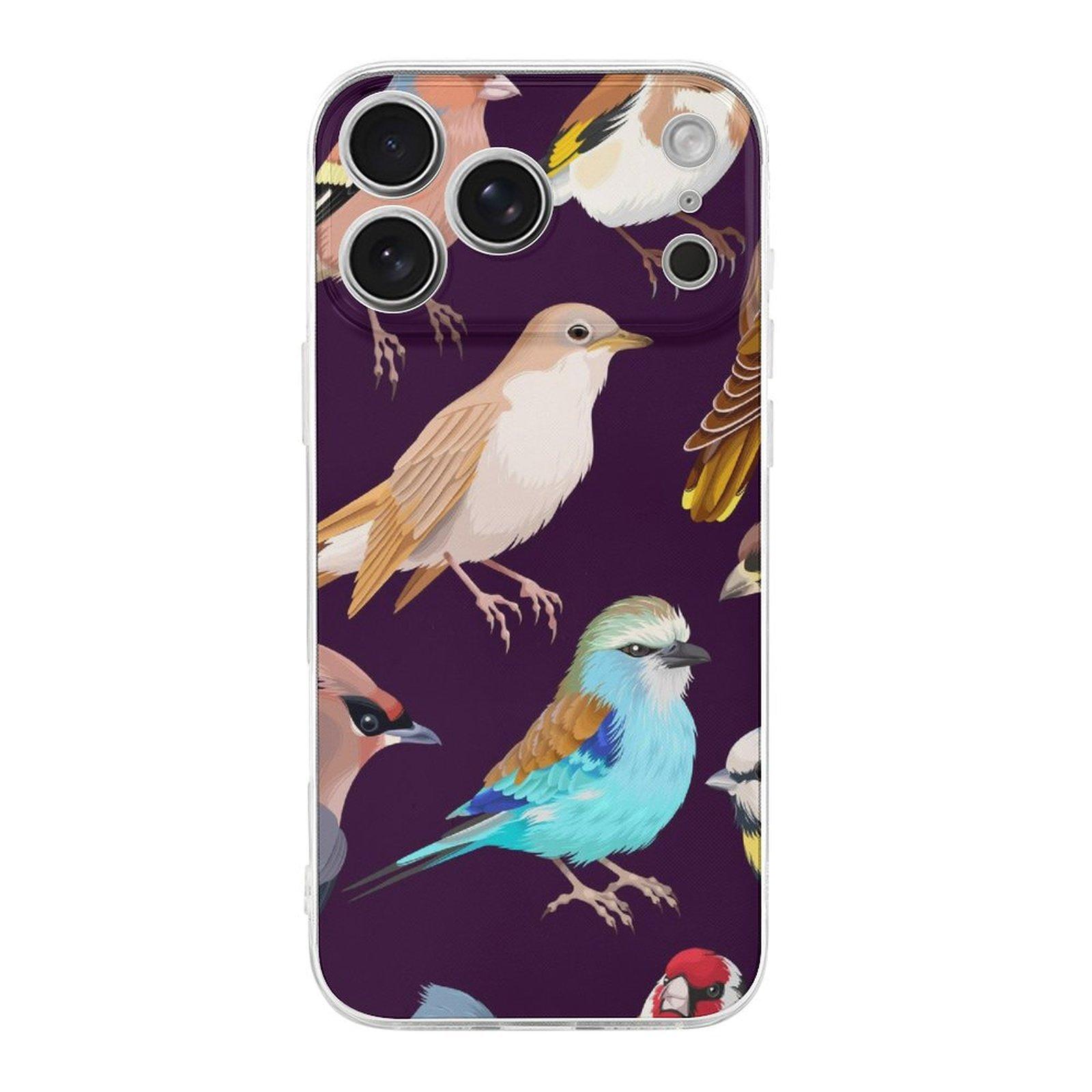 

1 Pack For Iphone 17/17Air/17Pro/17ProMax Tpu Phone Case Shockproof Slim Protective Anti Scratch Shell With Smooth Soft Edge Border IPHONE-17ProMax