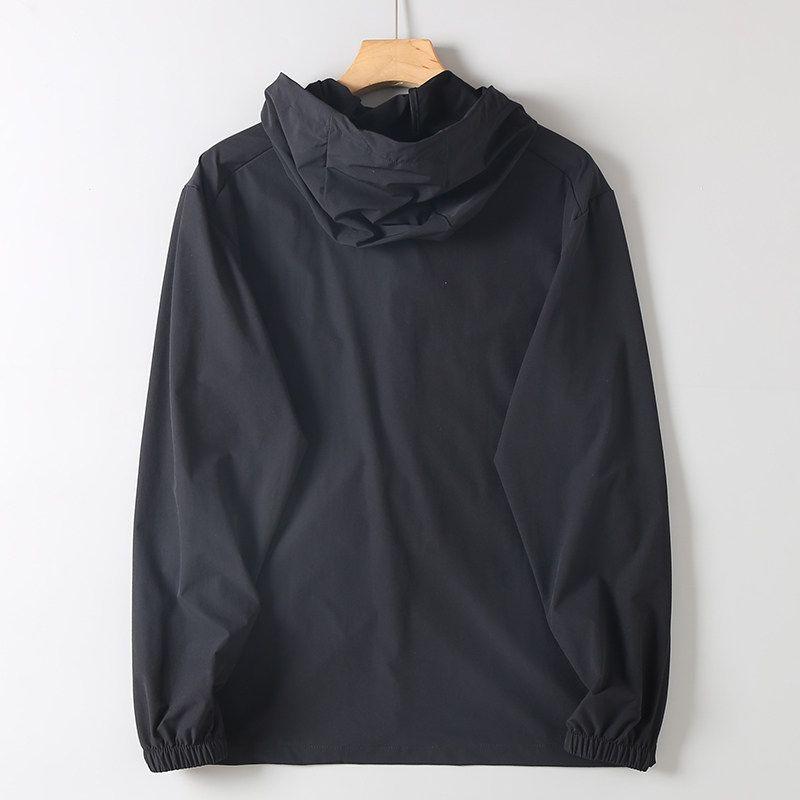 Affordable Alternative! Outdoor Hiking Hooded Jacket for Men, Trendy Windproof, Waterproof, Breathable, Loose-Fitting Jacket for Spring and Autumn