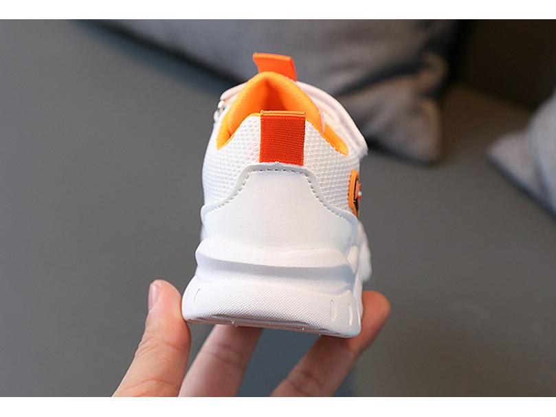 Beliebte Kinder-Dinosaurier-LED-Licht-Sneaker - Atmungsaktive Slip-on-Schuhe aus Mesh für Frühling & Herbst