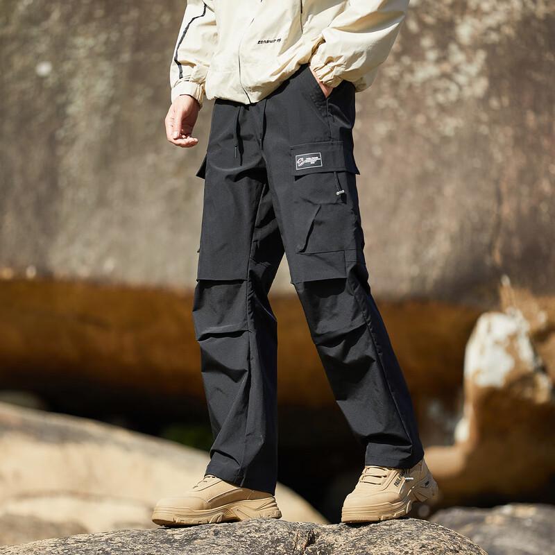 paul frank Men's Loose Straight Leg Cargo Pants