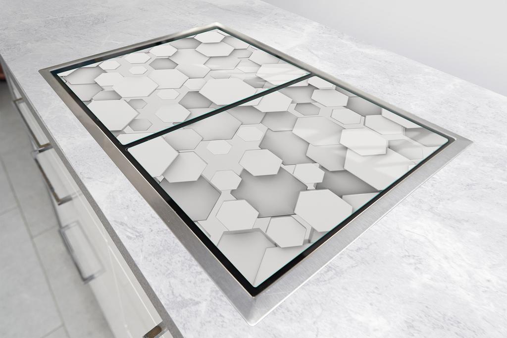PLACA PROTECTORA DE CRISTAL PARA COCINA 2x35x52 DISEÑO