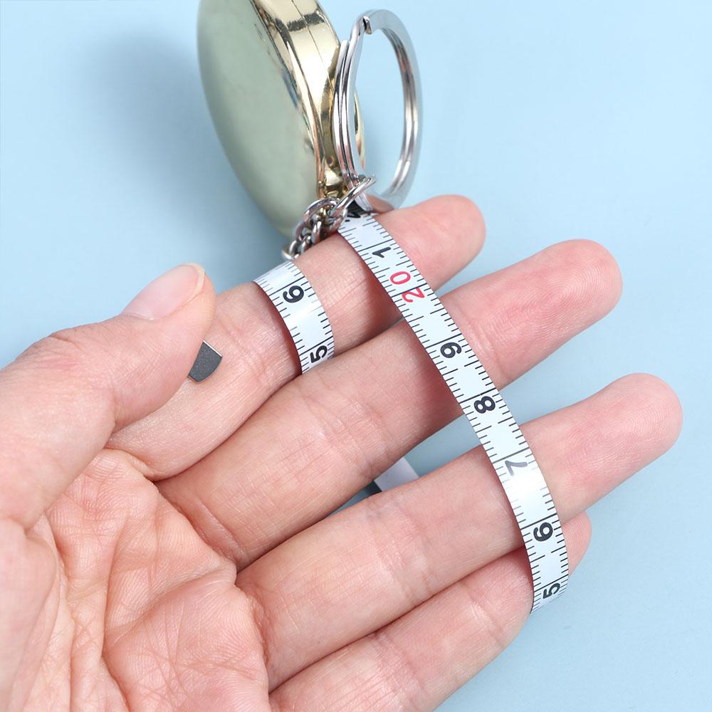 Mini Retractable Ruler Roulette Steel Tape Measure 2M Measure Tape  Centimeter