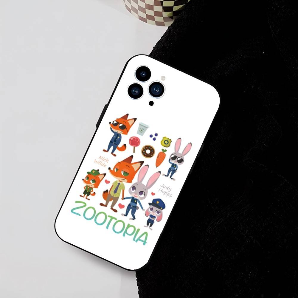 z-zootopia-a  Phone Case Silicone Soft For iPhone 17 Air 16 15 14 13 12 11 Plus Pro Max Plus