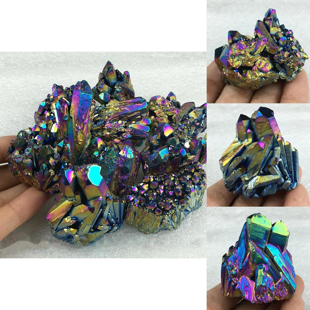 Exquisite Rainbow Titanium Crystal Mineral Specimen For Unique Gift Collections