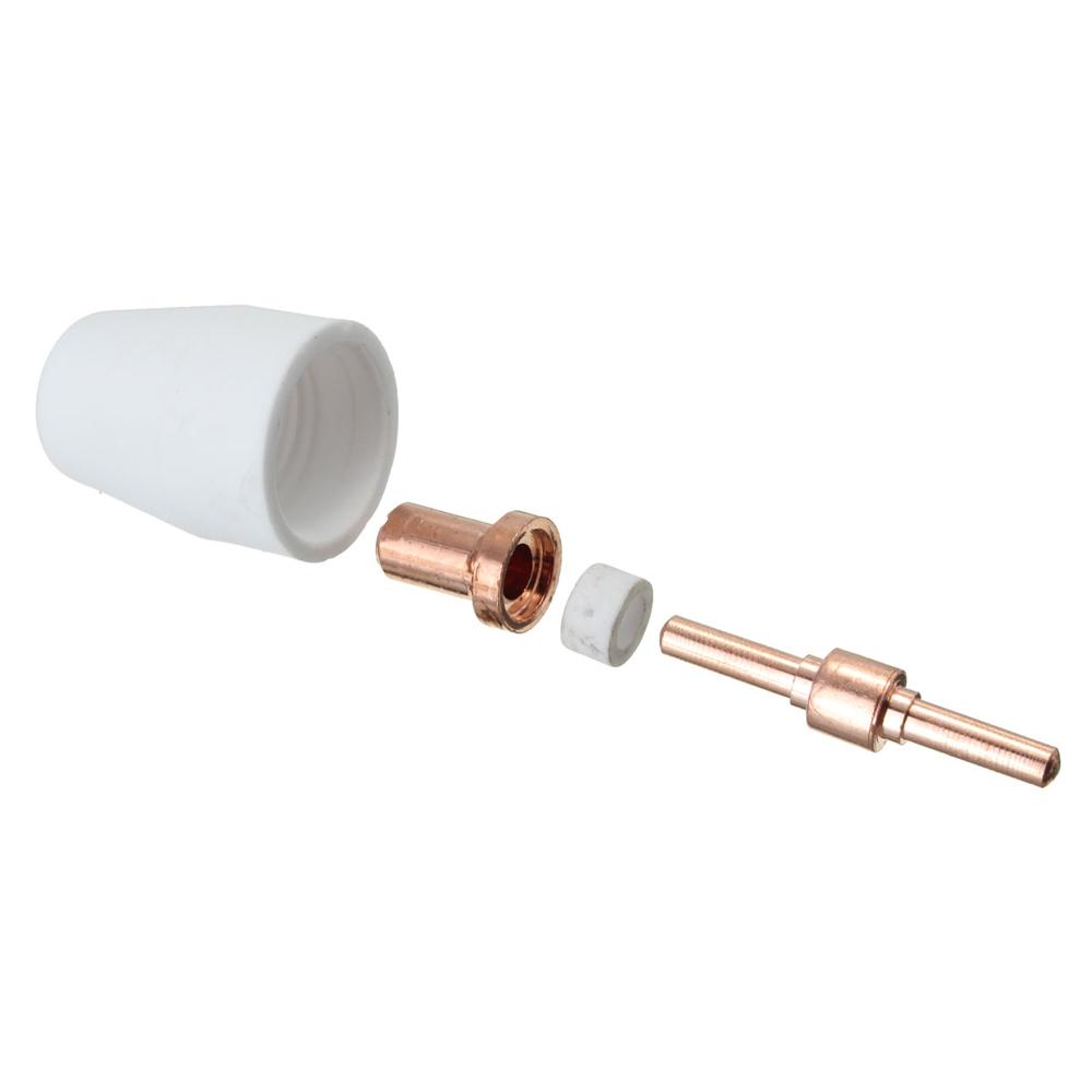 40 Stück Luftplasmaschneider-Verbrauchsmaterialien, passend für PT-31 LG-40 Brenner CUT-40 50