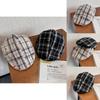 Vintage British Style Beret With Breathable Cotton Polyester For Spring Autumn Fashion Fans