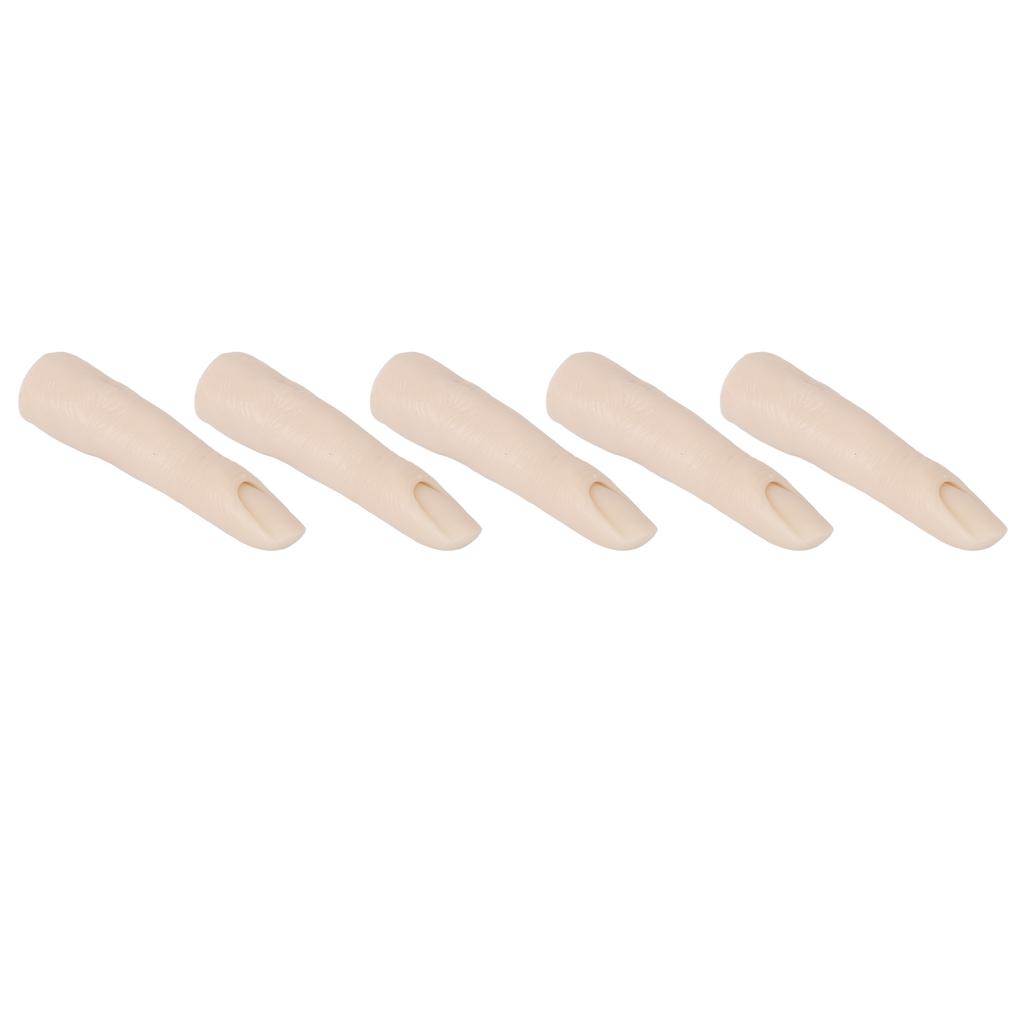 Silikon Übungsfinger für Tattoo Acrylnägel Übung Flexible Gelenke Nagel Finger