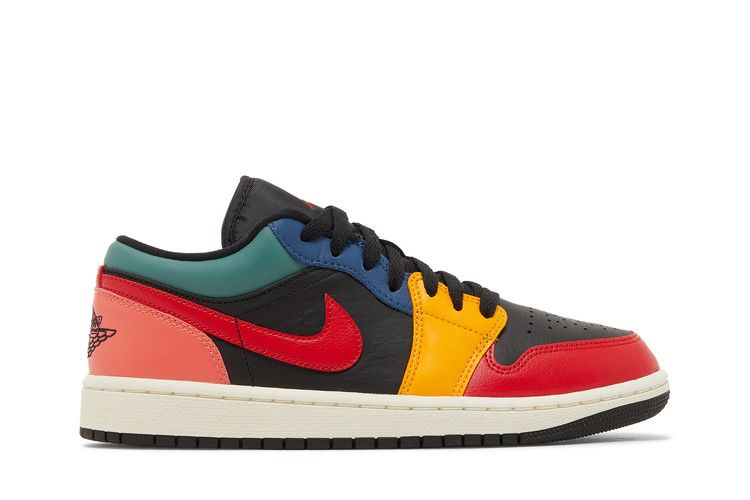 Wmns Air Jordan 1 Low SE 'Black Multi-Color'
