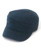 Knit Navy Military Cap