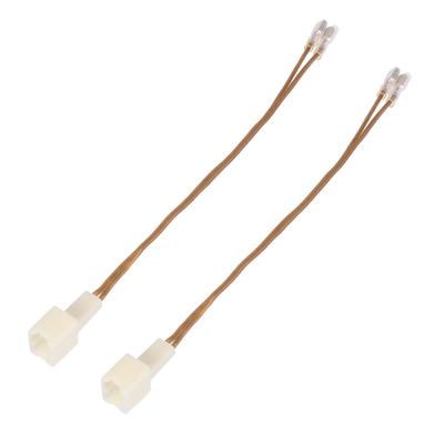 X AUTOHAUX Kábel konektora reproduktora do auta Zväzok káblov Adaptér konektora pre Nissan Murano Infiniti Kompatibilný G37 2ks