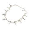 Harajuku Style Personality Fashion Punk Choker Necklace Goth Rivet Metal Spike Link Clavicle Chain For Women Men Jewelry