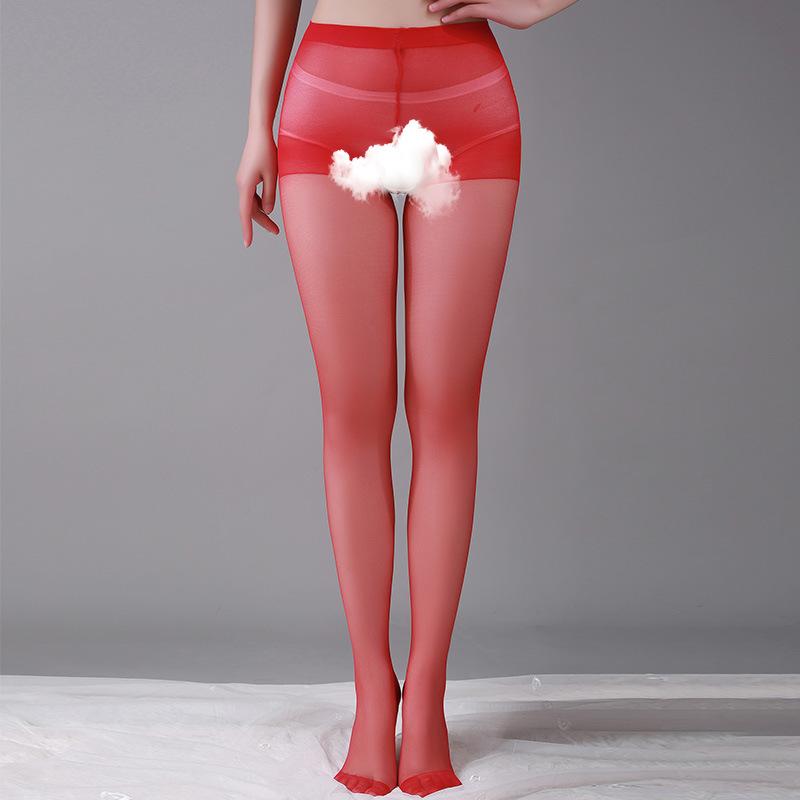 

Сексуальное нижнее белье женские открытые чулки, разорванные вручную, черно-белые, красные и серые колготки с эффектом перспективы кожи, ультратонкие анти-крючки для голых ног женщин one size fits all