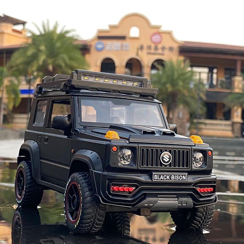 1/18 SUZUKI Jimny Alloy Car Model Diecasts Metal Toy Off-Road Vehicles Car Model High Simulation Collection Childrens Toys Gift