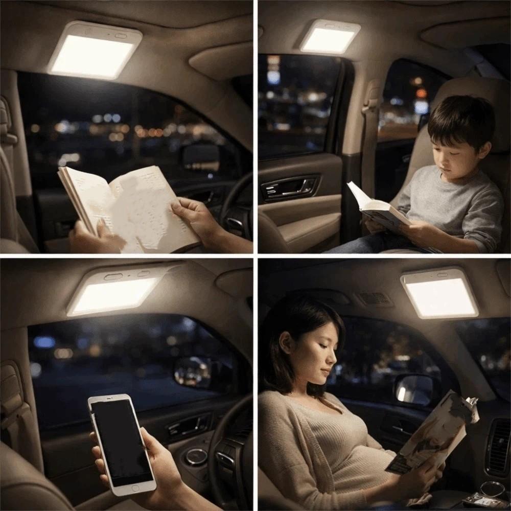 2pcs Soft Lighting Car Interior LED Light Sturdy Material Van Roof Ceiling Lamp for 12V Cargo Van